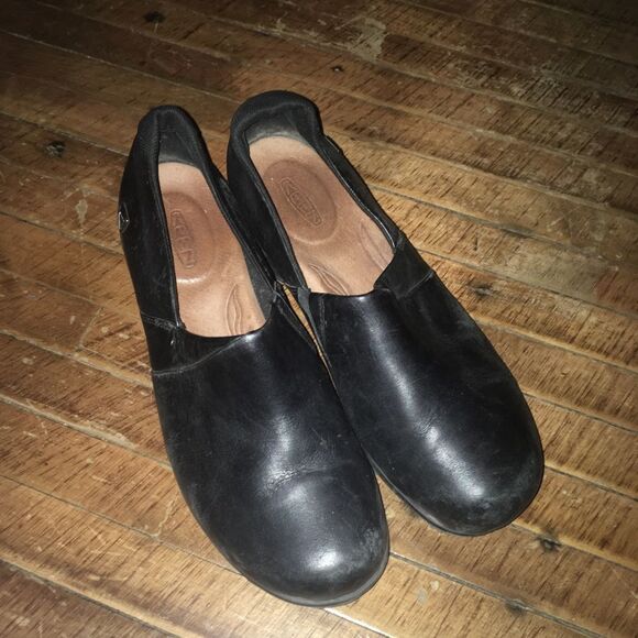 Keens black slip on professional nursing size 8.5 clogs - Picture 5 of 6